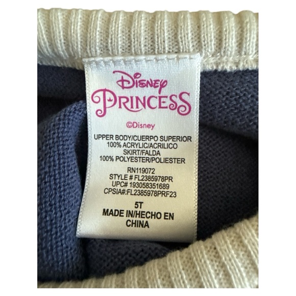 Snow White Inspired Toddler dress 5T - Picture 4 of 4